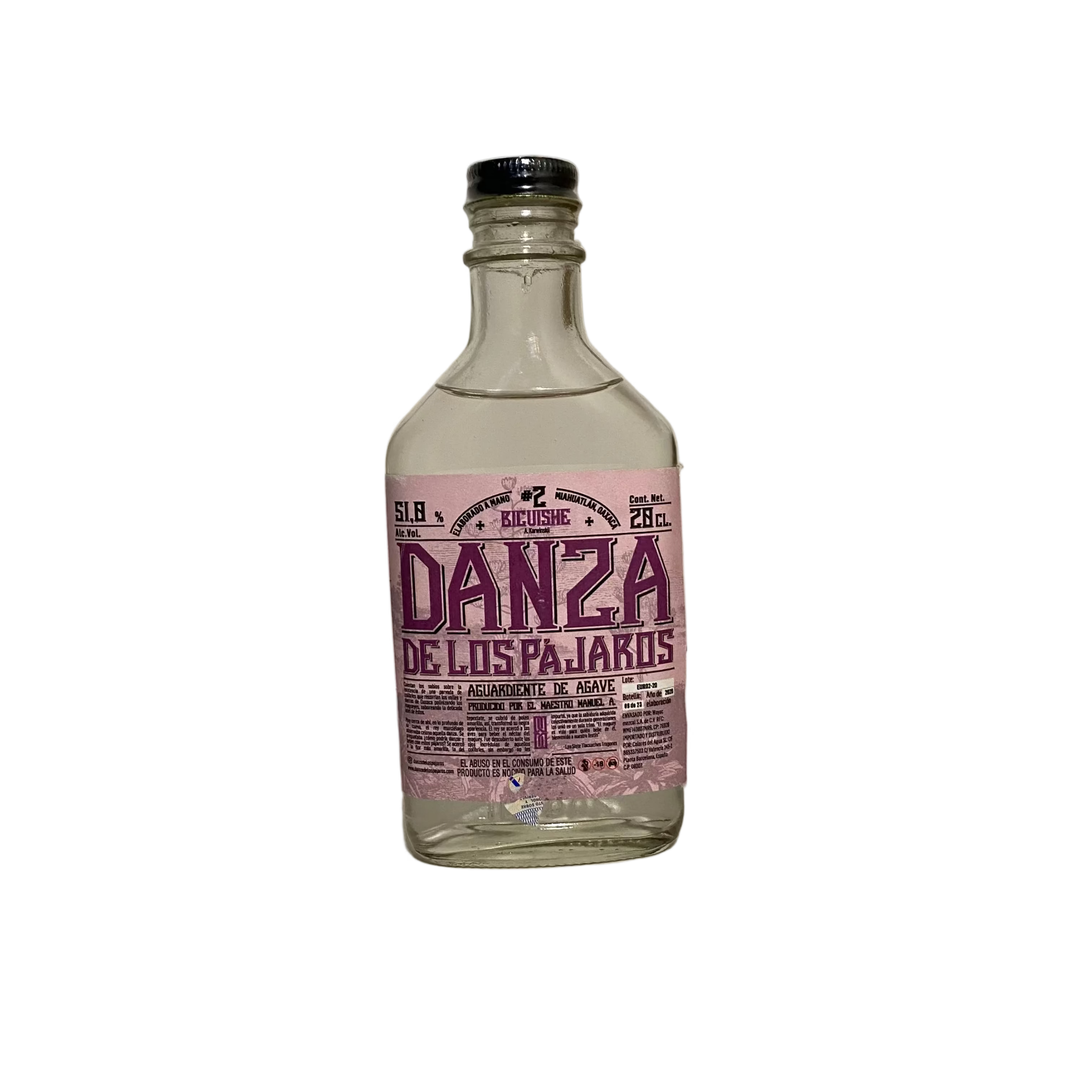 Mezcal Danza de los pájaros Bicuishe  200ml