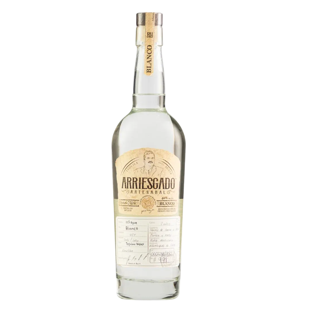 Arriesgado Tequila Blanco