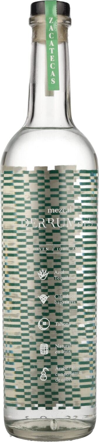 Mezcal tequilana Derrumbes Zacatecas